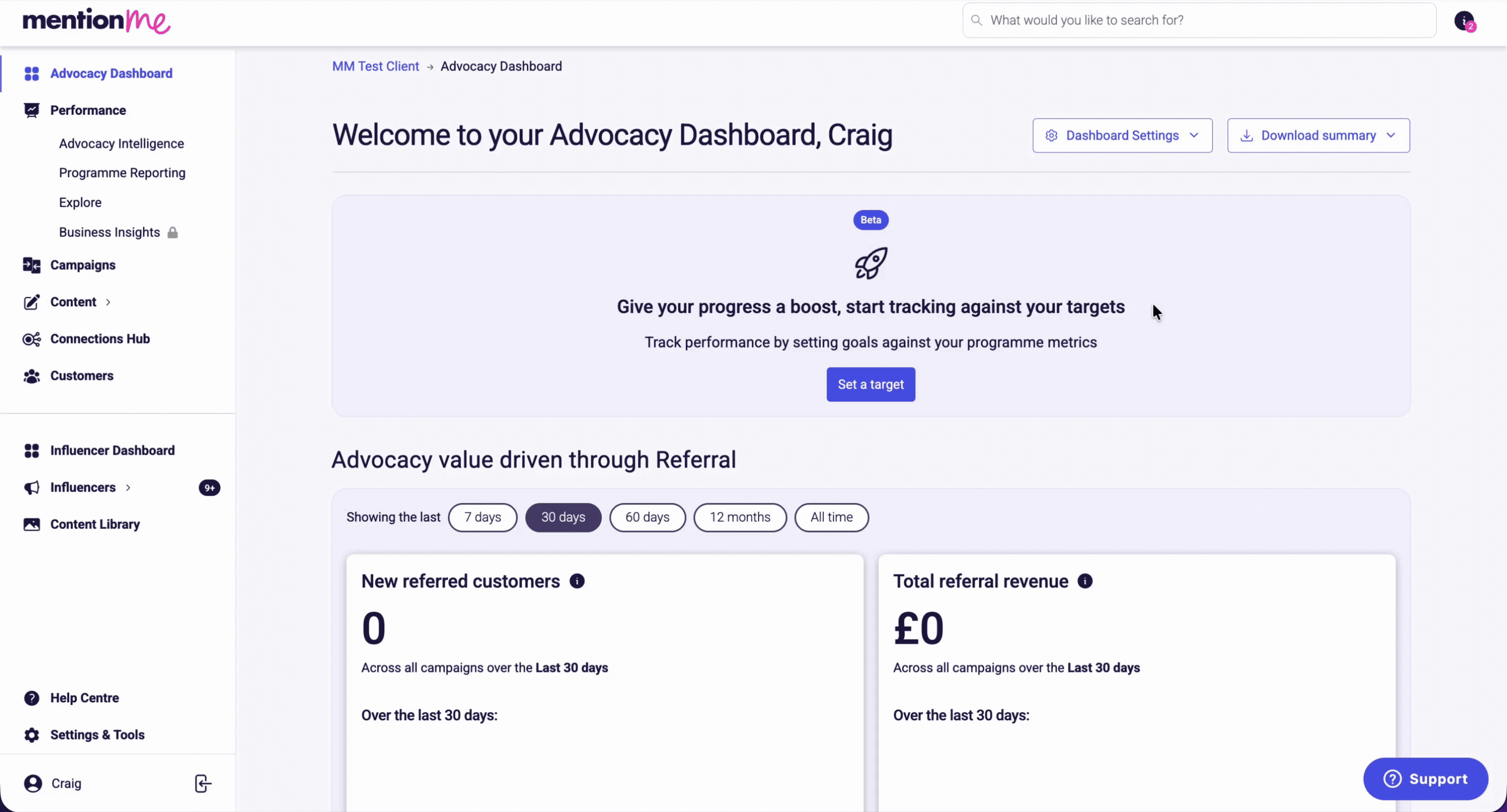 Screen recording showing how to set a draft campaign live