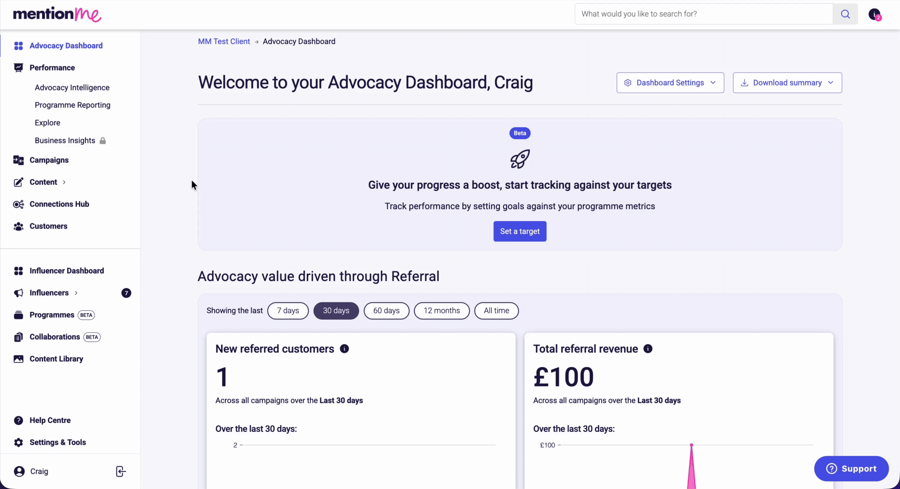 Checkbox for 'Block manual registrations from new referrers' selected in Advanced Options of Campaign Settings