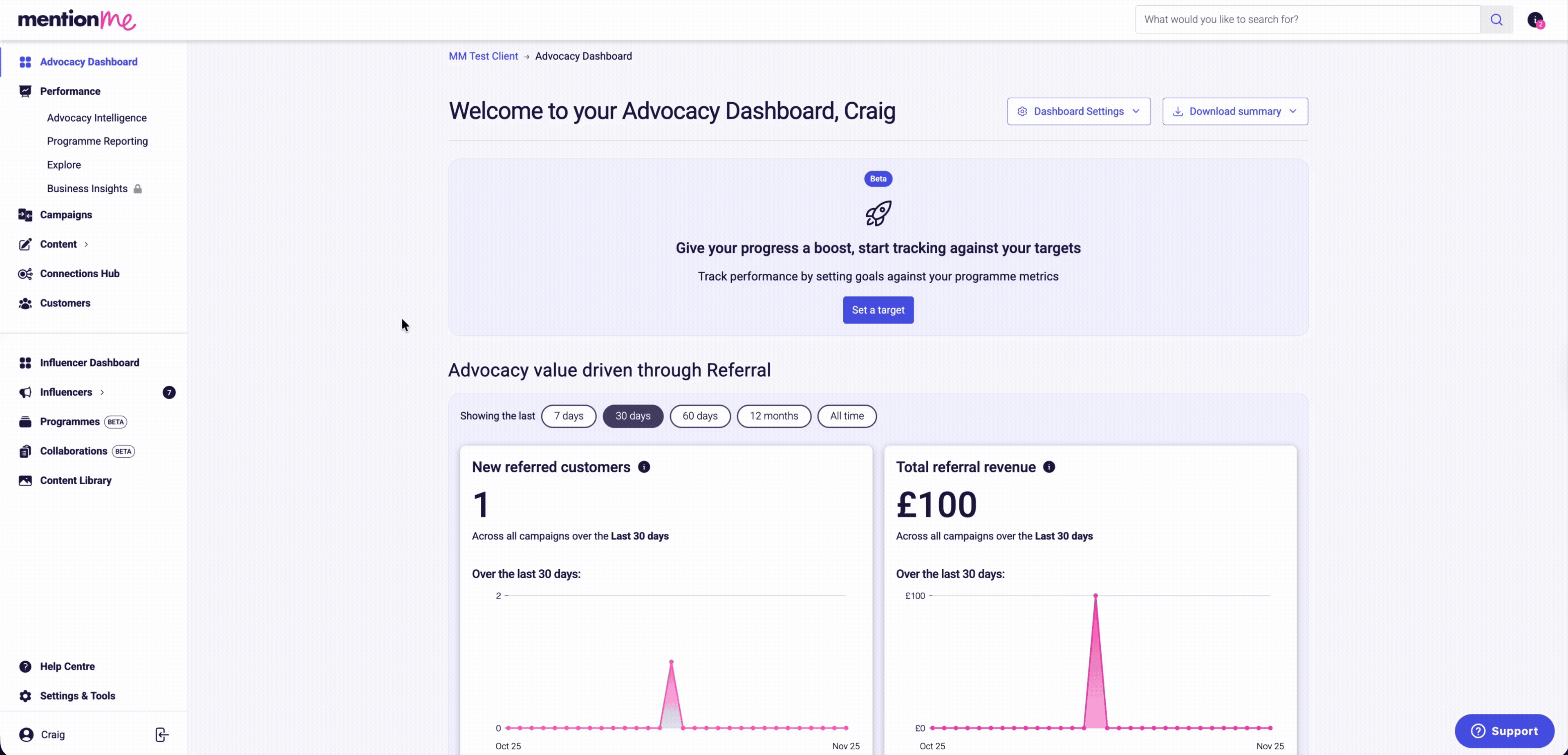 A screen recording showing the steps to disable a user account in the platform, including clicking 'Settings & tools', 'Manage users', the user settings menu, and 'Disable account'.