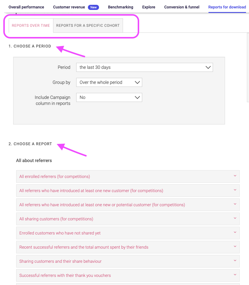 How to Extract Data from Mention Me – Mention Me | Help Centre